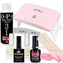 Стартовий набір з лампою SUN 15 Plus на 60 Вт., - для манікюру та педикюру AS-4