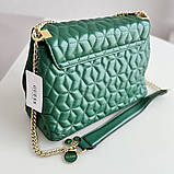 Жіноча сумочка Guess на плече (787080) зелена, фото 5
