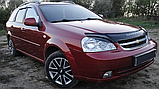 Дефлектор капота Мухобійка Chevrolet Lacetti 2004-2013 седан/універсал VT52, фото 6