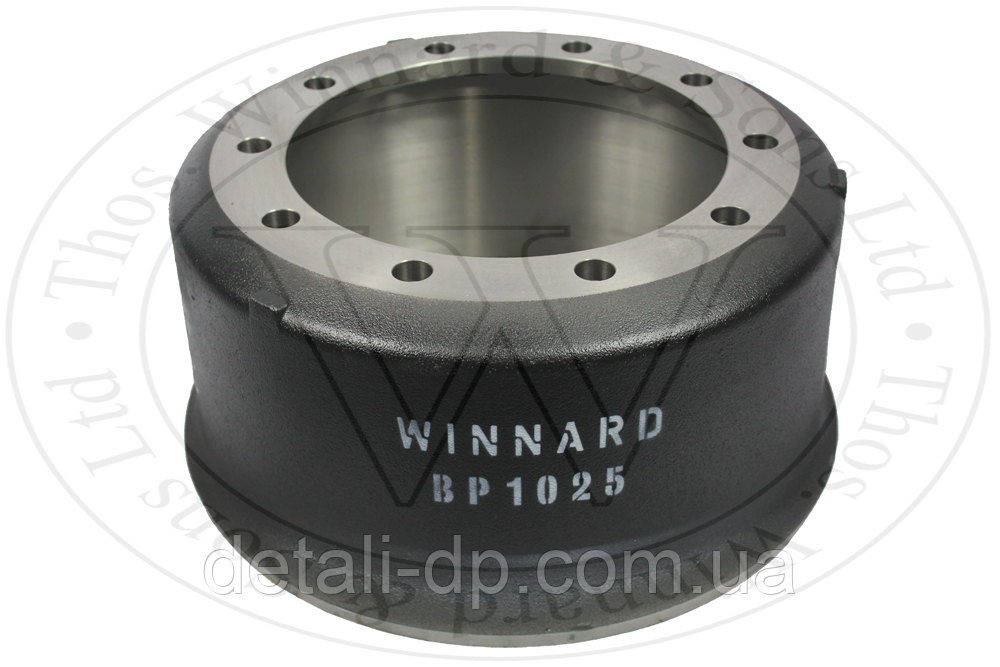 Барабан гальмівний 420X180 BPW ECO під забивну шпильку (пр.о Winnard)