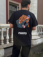 Футболка Manto черная самбо футболка манто мужская
