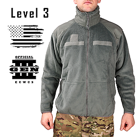 Флісова кофта, Розмір: Medium Regular, ECWCS GEN III Level 3, Колір: Foliage Green