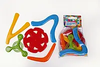Набор летающих фигур 5 ТехноК ТехноК 4043 фрисби детская пластиковая игрушка 5 шт. для детей