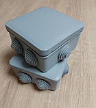 Коробка розподільна зовнішня герметича монтажна 100х100х50 Neomax, фото 6