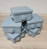 Коробка розподільна зовнішня герметича монтажна 100х100х50 Neomax, фото 8