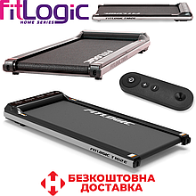 Бігова доріжка для дому електрична бігова доріжка для схуднення FitLogic T102E навантаження 90 кг