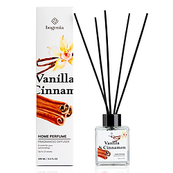 Аромадифузор парфумований Bogenia Home Perfume, №2 (Vanilla & Cinnamon), 100 мл