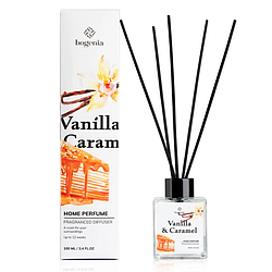 Аромадифузор парфумований Bogenia Home Perfume, №3 (Vanilla & Caramel), 100 мл