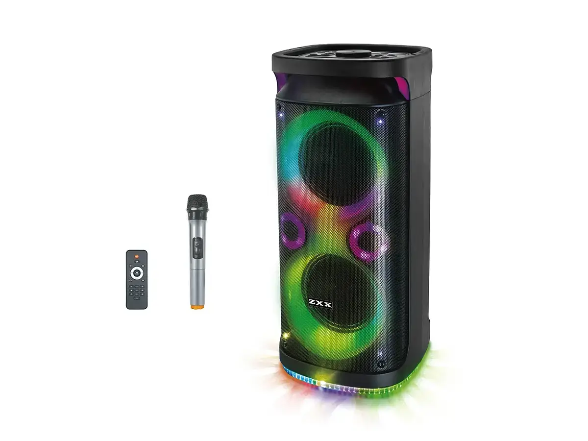 Колонка акумуляторна портативна ZXX-8850 partybox з радіомікрофоном (USB/BT/FM/TWS)