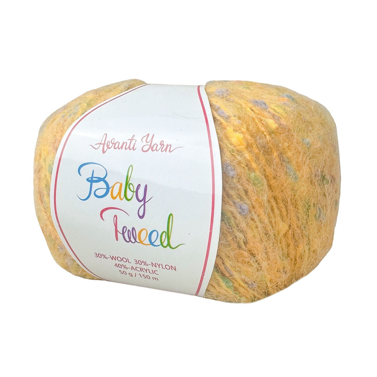 Avanti Yarn BABY TWEED (Аванті Ярн Бейбі Твід) № 10 (Пряжа напіввовняна, нитки для в'язання)