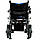 Крісло-коляска з електроприводом для інвалідів OSD-COMPACT UNO складана інвалідна коляска сталева з пультом, фото 4