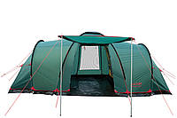 Палатка 4 местная | Палатка Tramp Brest v2 TRT-082 | Палатка четырехместная, двухкомнатная