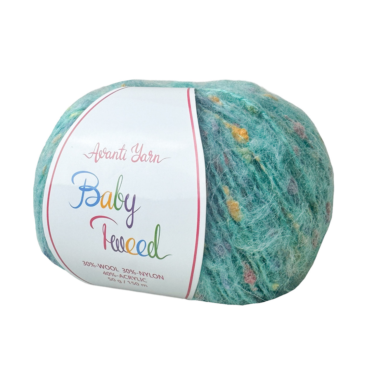 Avanti Yarn BABY TWEED (Аванті Ярн Бейбі Твід) № 32 (Пряжа напіввовняна, нитки для в'язання)