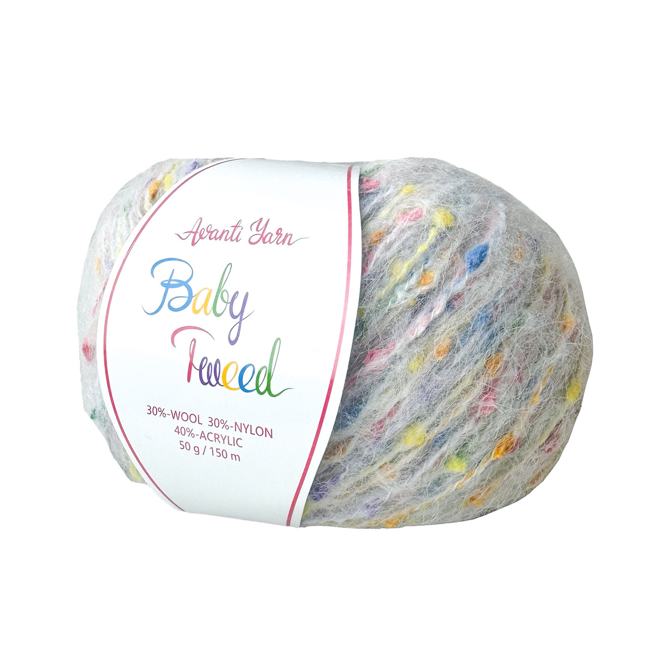 Avanti Yarn BABY TWEED (Аванті Ярн Бейбі Твід) № 24 (Пряжа напіввовняна, нитки для в'язання)