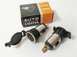 Розетка додаткова металічна з кришкою AG-1018Z