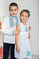 Платье вышиванка на девочку 104-146 размер
