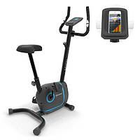 Велотренажер Klarfit Myon Cycle с маховиком 12 кг SmartCardio Studio черный