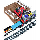 Дитяча залізниця BSQ 2084 з автонавантажувачем, довжина колії 549 см, фото 6