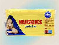 Влажные салфетки Huggies Unistar 56 шт/уп