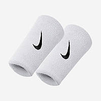 Напульсники Nike Swoosh Double Wide Wristband Atomic NNN05101OS One Size White VK, код: 8195331