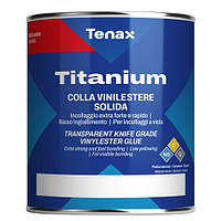 Прозрачный клей Titanium Extra Clear для камня (1 л) TENAX