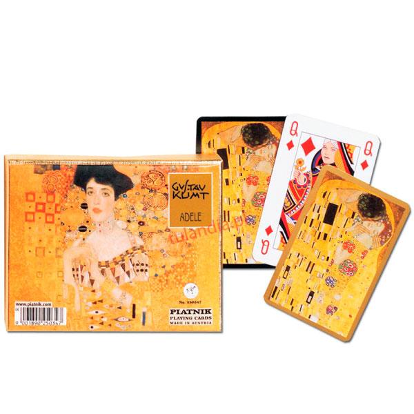 Комплект гральних карт Piatnik "Klimt-Adele", 2х55  (шт.) 2504
