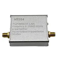 Підсилювач радіосигналу LNA 0.1-6000МГц 20 дБ Type-C, HTOOL HT004