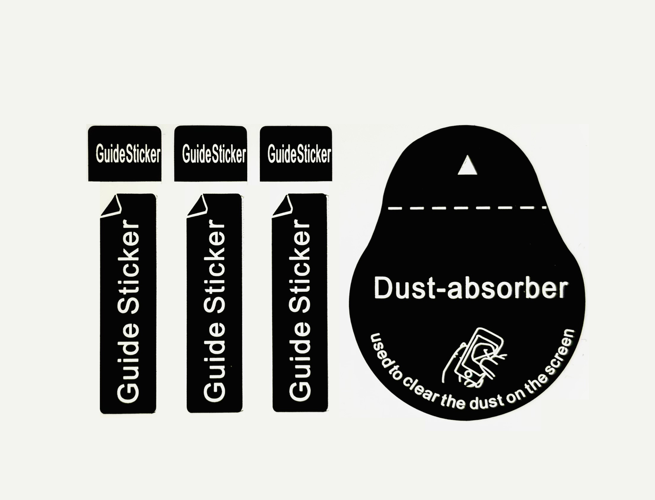 Стікер для видалення пилу при приклеюванні захисного скла DUST ABSORBER