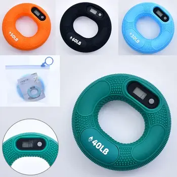 Еспандер кистьовий кільце силікон GI-4082-2 з лічильником навантаження від 13 кг до 27 кг