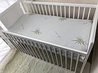 Матрац для дитячого ліжечка Сладких снів Aloe Vera кокос-поролон-кокос 120*60*12 см sp