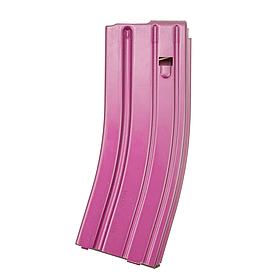Магазин DuraMag для .223 Remington / 5.56x45 NATO, 300BLK 30-RD Aluminum, Колір: Pink - 30 патронів