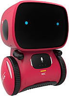 Интерактивный робот игрушка Smart Robot реагирующая на голос и касания Красный