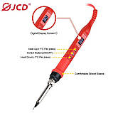 Паяльник JCD 908U 100W | Дисплей | Чохол в комплекті, фото 3