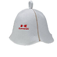 Банная шапка Luxyart "Kawasaki", искусственный фетр, белый (LA-305) sp