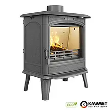 Чавунна піч KAWMET Premium HESTIA S17 ECO з вторинним допалюванням (підведення повітря зовні), фото 5
