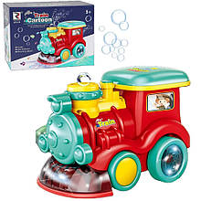 Установка (генератор) для запуску мильних бульбашок "Потяг" ЧЕРВОНИЙ арт. ZR 164