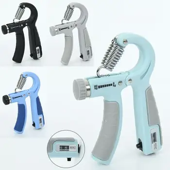 Еспандер кистьовий з регульованим навантаженням від 5 до 60 кг Gemini  GI-4122-1 з механічним лічильником