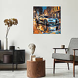 Картина на полотні "Silver Bugatti Chiron", фото 5