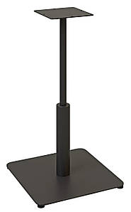 Опора Ibiza Soft h-725 400х400 / 6 мм чорна TM Lovko