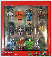 Герои Roblox 2602 Комплект 12 фігурок Роблокс. Рухомі ігрові фігурки