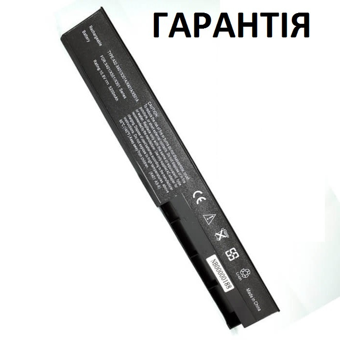 Акумуляторна батарея Asus X501, F301, F401, F501, S301, S401,  S501, X301, X401, фото 1