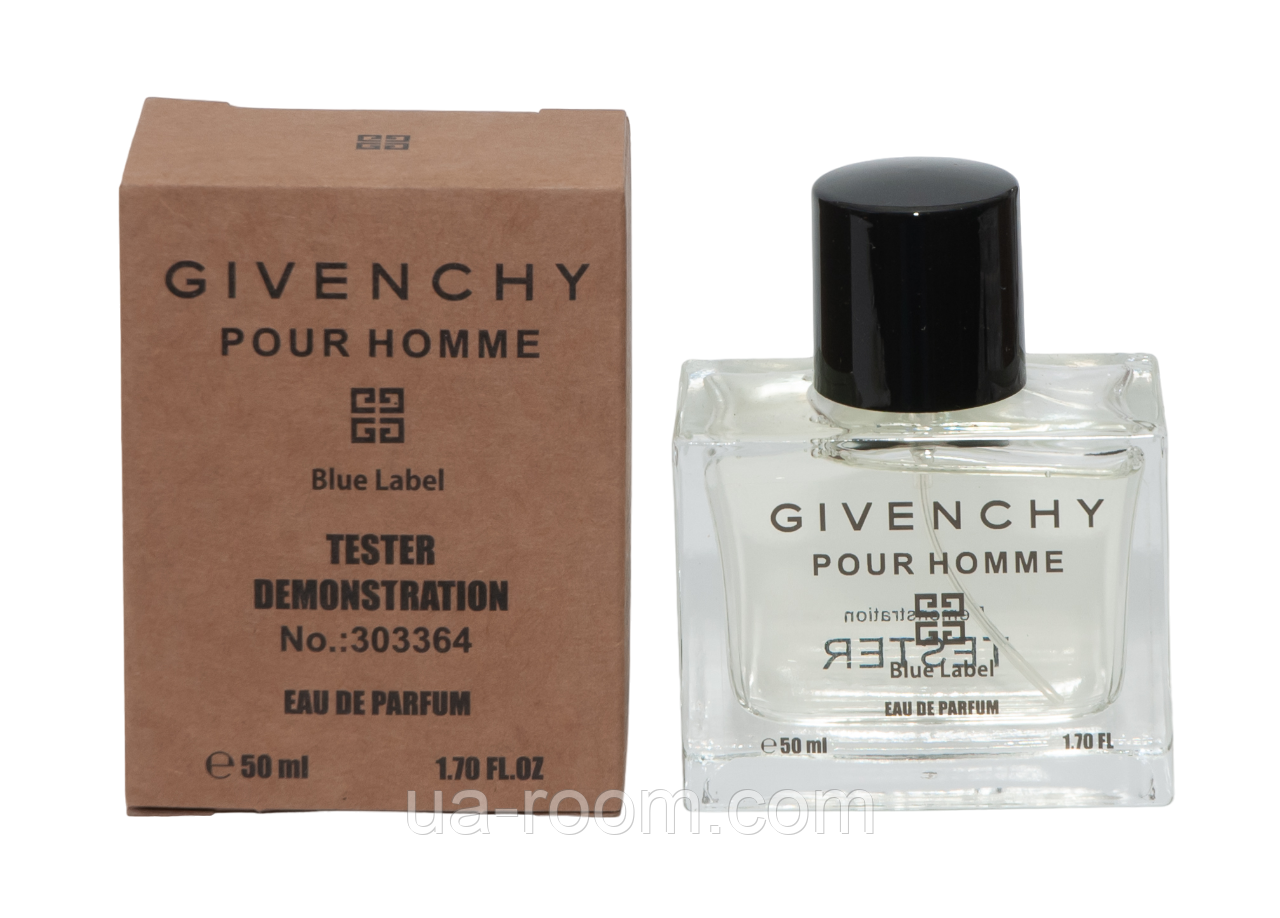 Тестер DUBAI чоловічий Givenchy Blue Label Pour Homme, 50 мл