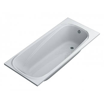 Ванна акрилова прямокутна SWAN MICHELE 170*75 + ніжки, фото 1