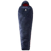 Спальный мешок Deuter Dreamlite L navy-cranberry левый