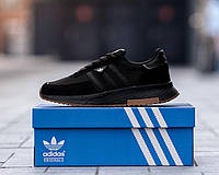 Адидас ретропи ф2 черные адики кроссовки адидас ретропи Adidas Retropy F2 Full Black Seli Адідас ретропі ф2