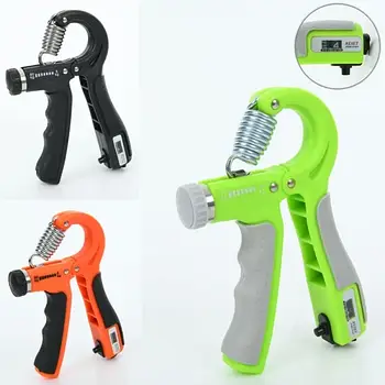 Еспандер кистьовий з регульованим навантаженням від 5 до 60 кг Gemini  GI-4122-2 з механічним лічильником