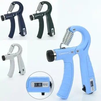 Еспандер кистьовий з регульованим навантаженням від 5 до 60 кг Gemini  GI-4122-3 з механічним лічильником