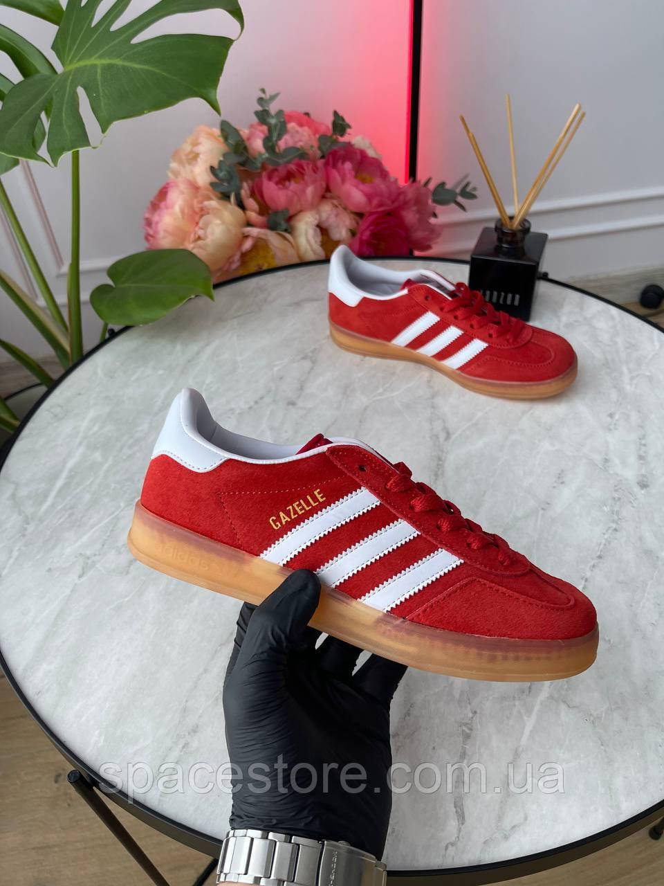 Adidas Gazelle Indoor Suede Red Prom.ua