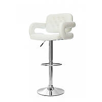 Барный стул Hoker VINCI с регулируемой высотой (Барний стілець Хокер з регулюванням висоти) Белый V_V_37
