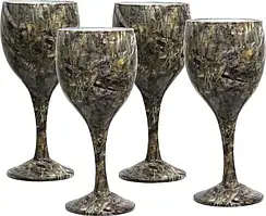 Набор бокалов Riversedge для вина Сamo Wine Glasses Bassofl 4 шт., 235 мл